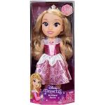 Disney Princess Bambola Principessa Aurora 38 cm con bellissimi occhi scintillanti, abito scarpette e tiara, bambine dai 3 anni in su