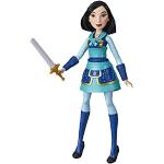 Disney Princess - Mulan (Bambola con gonna armatura, scarpe, pantaloni e top, ispirata al film Disney Mulan)