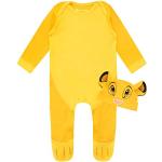 Tutine gialle per neonato Il re leone Simba 