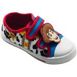 Sneakers larghezza A casual numero 24 di tela chiusura velcro per l'estate a strappo per bambini Toy Story Woody 