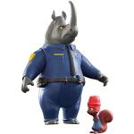 Disney – Zootropolis – Mchorn & Safety Squirrel – Confezione 2 Personaggi