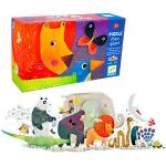 DJECO Parade Kung Fu Panda Puzzle Gigante parata Animale 36 Pezzi in Colori, Multicolore, DJ07171