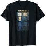 Doctor Who Cosplay Tardis Distressed Time-Traveller Fantascienza Maglietta