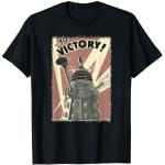 Doctor Who Propoganda Dalek Fantascienza 60° anniversario Maglietta