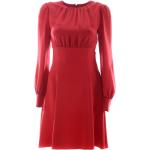 Abiti scontati rossi L di seta a manica lunga per Donna Dolce&Gabbana Dolce 