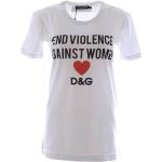 Magliette & T-shirt scontate bianche XS mezza manica con manica corta per Donna Dolce&Gabbana Dolce 