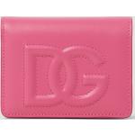 Portafogli rosa di pelle per Donna Dolce&Gabbana Dolce 