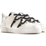 Sneakers stringate larghezza D scontate nere numero 43,5 di gomma con punta rotonda per Uomo Dolce&Gabbana Dolce 