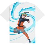 Magliette & T-shirt stampate scontate bianche di cotone per la primavera Naruto 
