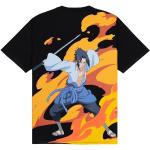 Magliette & T-shirt stampate scontate nere M di cotone per la primavera Naruto 