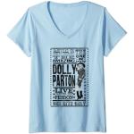 Dolly Parton L'unica e unica Maglietta con Collo a V
