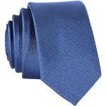Cravatte artigianali blu in poliestere per Uomo DonDon 