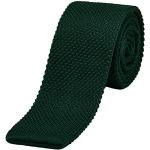 Cravatte verdi in maglia per Uomo DonDon 