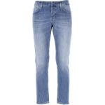 Jeans blu chiaro XXL per la primavera 5 tasche per Uomo Dondup 