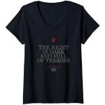 Magliette & T-shirt nere S serie tv per Donna Il trono di spade 