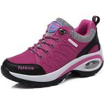 Sneakers invernali larghezza E casual rosa numero 41 in similpelle traspiranti per Donna Qzbaoshu 
