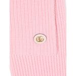 Sciarpe rosa a coste per Donna Gucci 