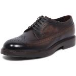 DOUCAL'S 9783AT Scarpa Allacciata Uomo Man Vintage Effect Shoes brown-41.5