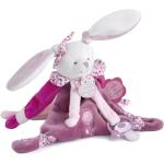Doudou Gift Set Bunny with Soother Clip giocattolo di pelouche con chiusura a scatto 1 pz