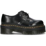 Sneakers stringate larghezza E scontate nere numero 39 con tacco da 3 cm a 5 cm per Donna Dr. Martens 