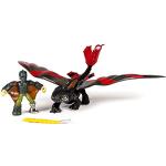 Dragon trainer drago Toothless e Hiccup con cavali
