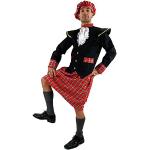 Wig Me Up - Costume da uomo, Kilt scozzese, stile Braveheart, Highlander, taglia 56