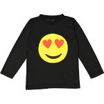 T-shirt nere per bambini Dress Up America Emoji 
