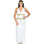 Costumi eleganti bianchi S in poliestere con paillettes con scollo a V da Cleopatra per Donna tectake 