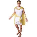 Costumi Cosplay bianchi XL in poliestere a tema Roma per Uomo tectake 