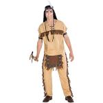 dressforfun Costume da Uomo - Indiano Black Hawk | incl. Fascia Elastica per Capelli e Bracciali Elastici (L | No. 300606)