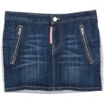 Gonne jeans scontate blu di cotone per bambina Dsquared2 di YOOX.com con spedizione gratuita 