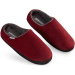 Pantofole imbottite eleganti porpora numero 43 di pelliccia per Uomo Dunlop 
