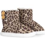 Pantofole larghezza A eleganti numero 41 leopardate antiscivolo a stivaletto per Donna Dunlop 