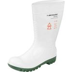 Stivali larghezza E bianchi numero 43 di gomma da pioggia per Uomo Dunlop Acifort 
