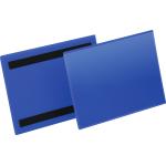 Porta etichette blu in polipropilene Durable 
