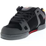 Sneakers basse larghezza E casual nere numero 43 in nabuk per Uomo DVS 