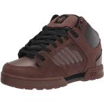DVS Men's Militia Brown Black Gum Nubuck Mid Top Boot Shoes 9