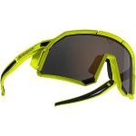 Dynafit Sky Sunglasses, Occhiali da Sole Unisex-Adulto, Fluo Yellow/Black Cat 3 (Multicolore), Taglia Unica