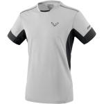 Magliette & T-shirt grigie XL in poliestere lavabili in lavatrice mezza manica con manica corta per Uomo Dynafit 
