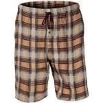 Pantaloni marroni XXL taglie comode di cotone tinta unita oeko-tex sostenibili del pigiama per Uomo 