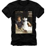 E1SYNDICATE T-Camicie e T-Shirt Tony Montana Scarface Cocaine Snowman al Pacino Escobar(Medium)