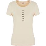 Magliette & T-shirt scontate beige M sostenibili mezza manica con manica corta per Donna Emporio Armani 