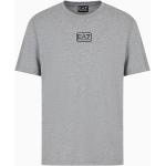 T-shirt grigie XXL taglie comode mezza manica da fitness per Uomo Emporio Armani 