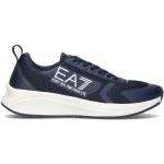 Sneakers larghezza E scontate blu numero 44 in tessuto con tacco da 5 cm a 7 cm per Uomo EA7 