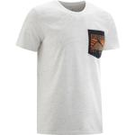 Magliette & T-shirt scontate bianche XS di cotone con scollo tondo mezza manica con scollo rotondo per Uomo Edelrid 