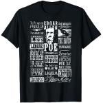Edgar Allan Poe camicia Poesie citazioni letteratu