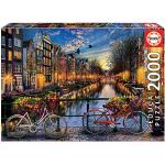 Puzzle a tema Amsterdam da 2000 pezzi Educa 