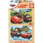 Puzzle di legno per bambini per età 3-5 anni Educa Cars 