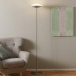 Lampade moderne bianche in acciaio Smart Home a led 