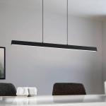 Lampade scontate moderne nere in alluminio Smart Home a sospensione 